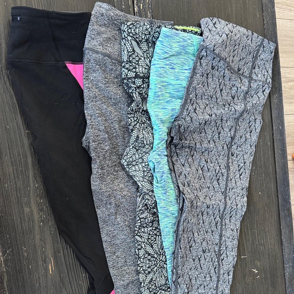 Lot of 5 Victoria Secret Knockout Workout Pants